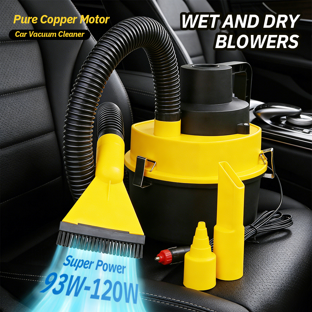 Vacuum Cleaner Power Tools - Portable 12V Car Vacuum Cleaner Wet