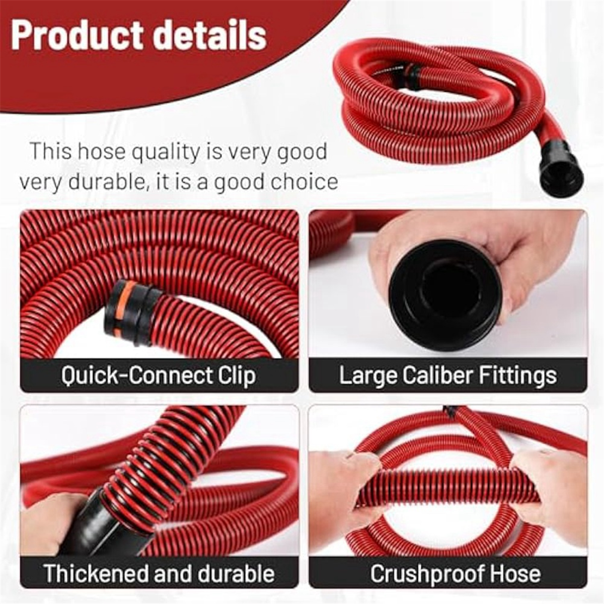 A002 Dust Collection Hose Kit  - Power Tools Vacuum reseña y precio