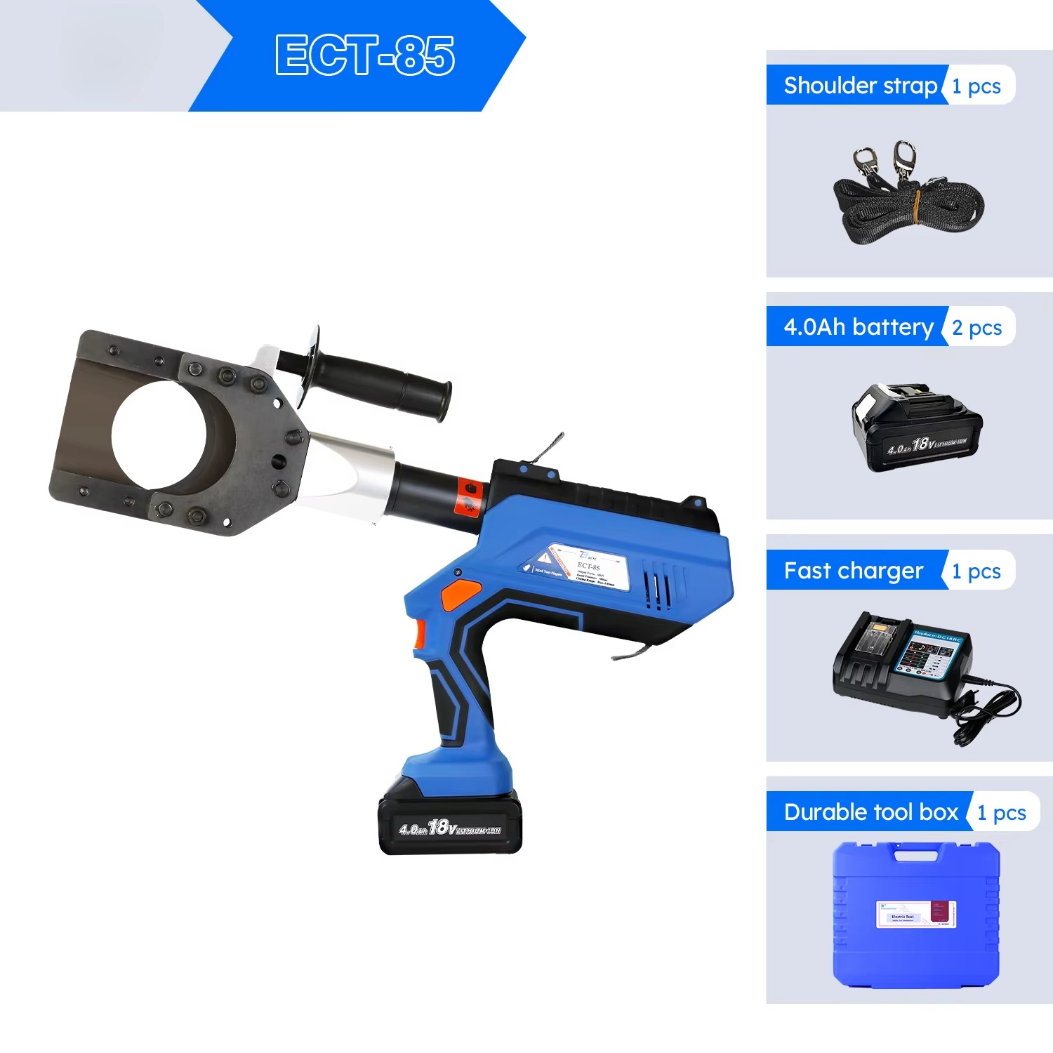 ECT-85 Powerful 85mm OEM Facto - Power Tools Battery reseña y precio