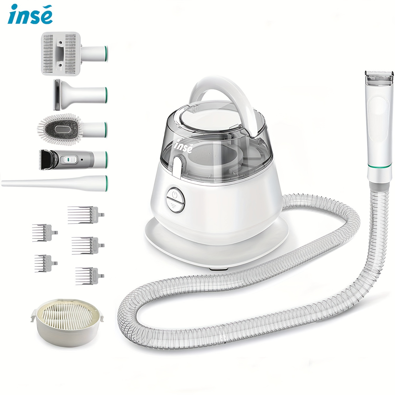 INSE P20 Pet Grooming Vacuum C - Vacuum Cleaner Power Tools reseña y precio