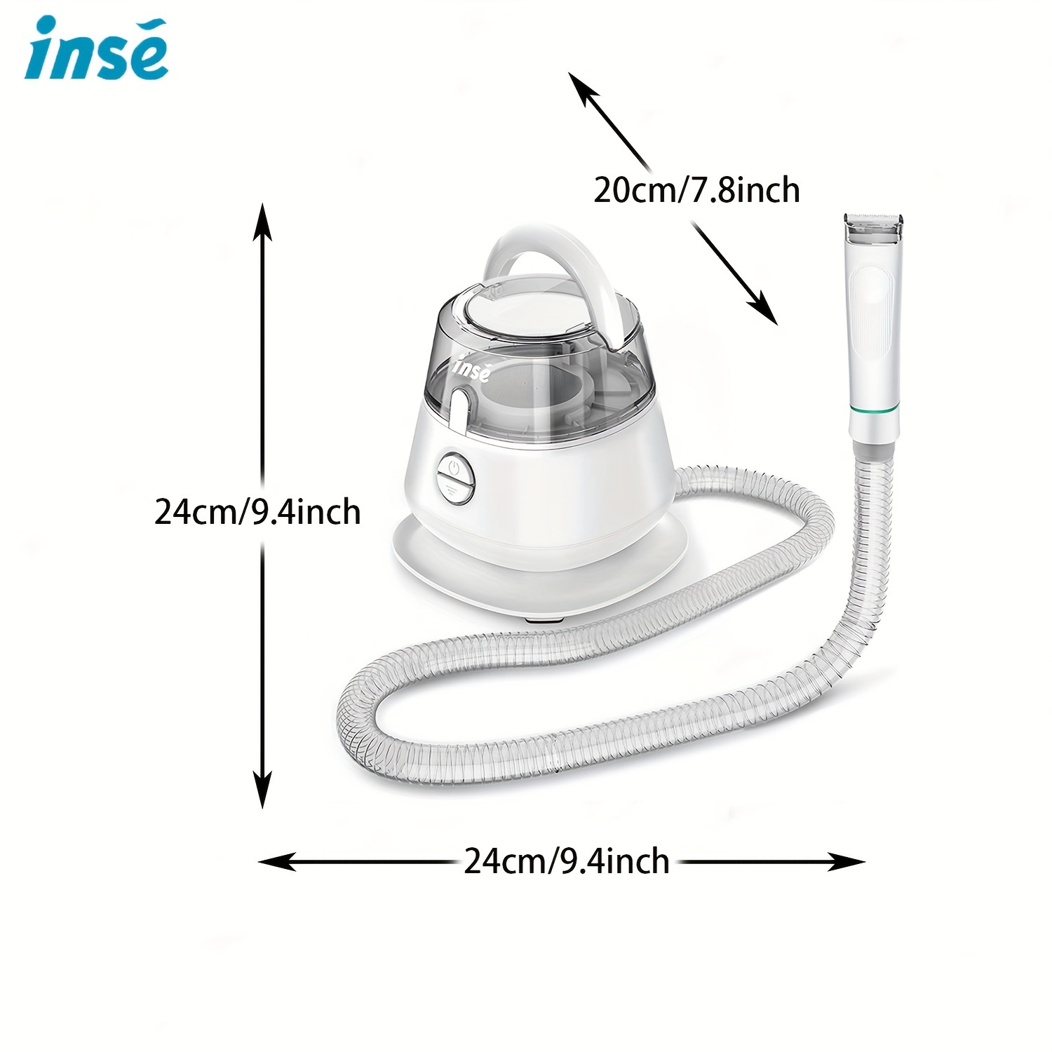 INSE P20 Pet Grooming Vacuum C - Vacuum Cleaner Power Tools reseña y precio