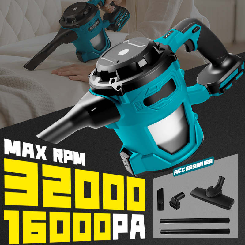 16000pa Cordless Electric Vacu - Vacuum Cleaner Power Tools reseña y precio