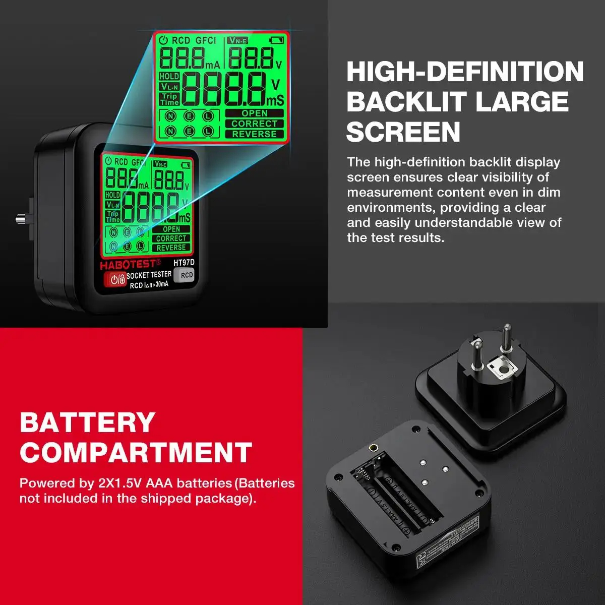 HABOTEST HT97 Digital Socket T - Power Tools Uk Review reseña y precio