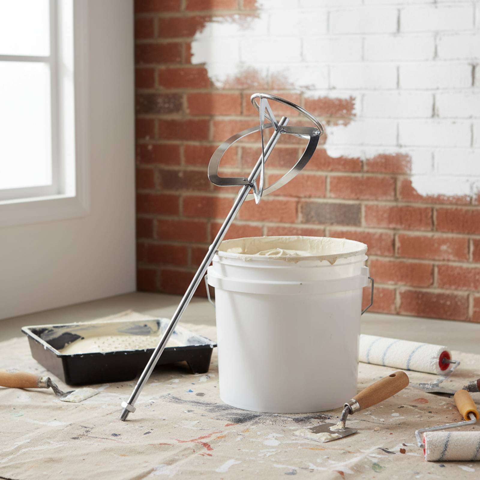 Cement Blender Paddle Sturdy D - Power Tools Workshop reseña y precio