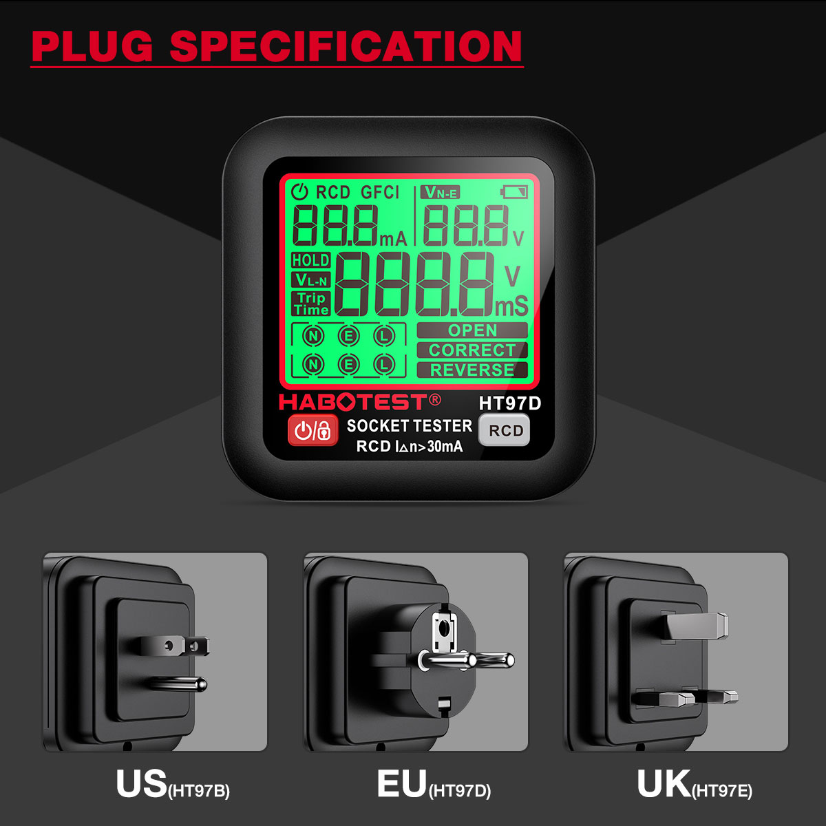 HT97 Socket Tester Pro Voltage - Power Tools Uk Review reseña y precio