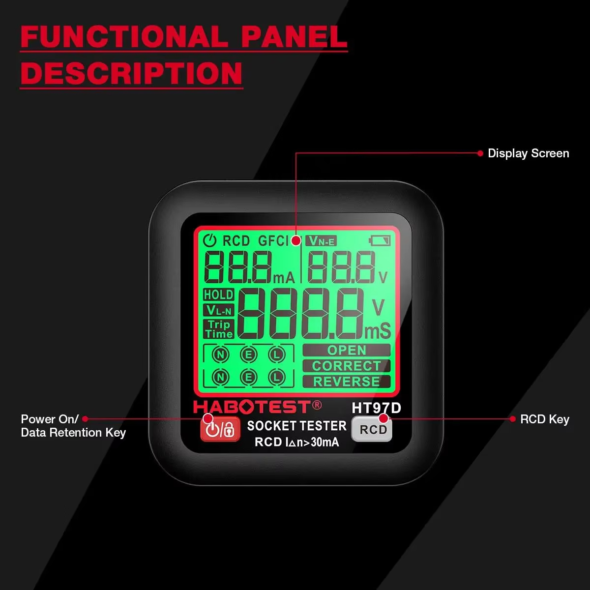 HABOTEST HT97 Digital Socket T - Power Tools Uk Review reseña y precio