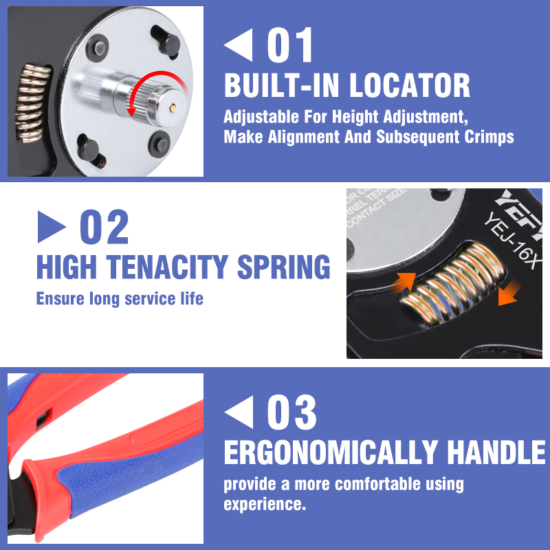 Deutsch Crimp Tool,YEJ-12X/16X - Power Tools Japan reseña y precio