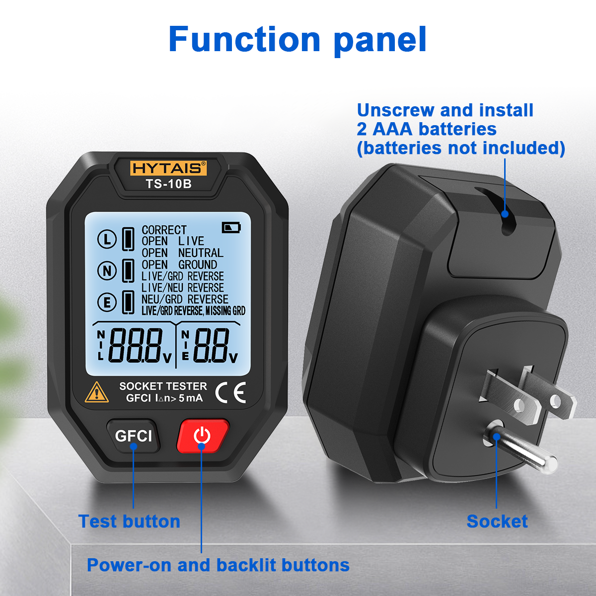 HYTAIS Digital Socket Tester B - Power Tools Uk Review reseña y precio