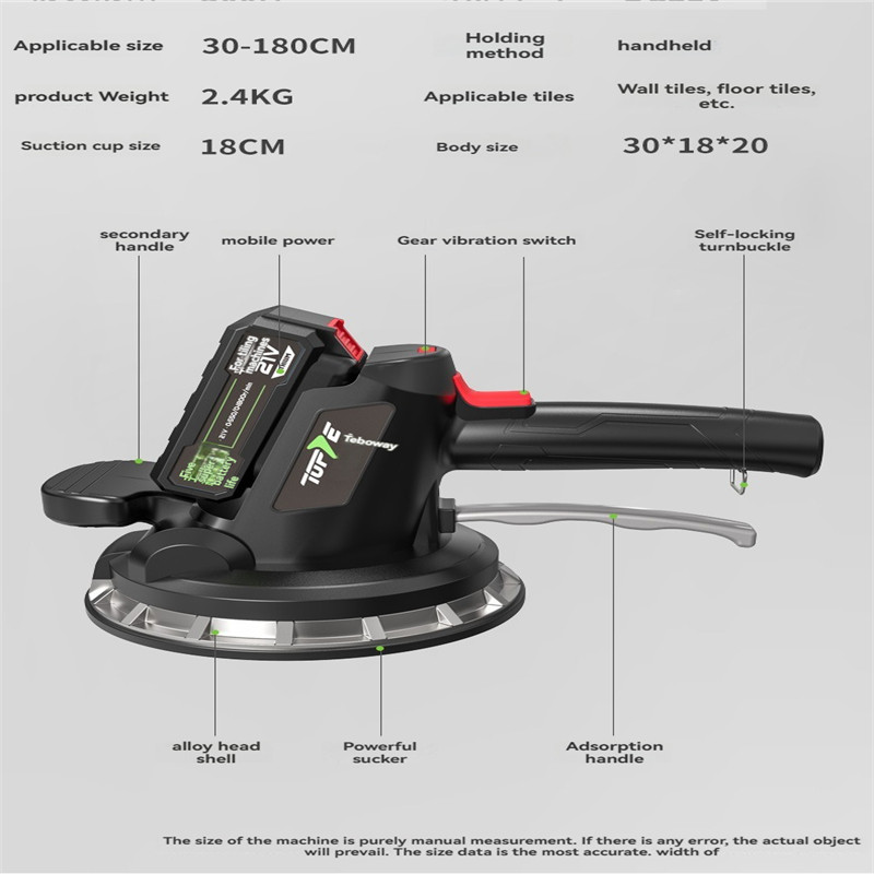 High power tile laying machine - Power Tools Vacuum reseña y precio