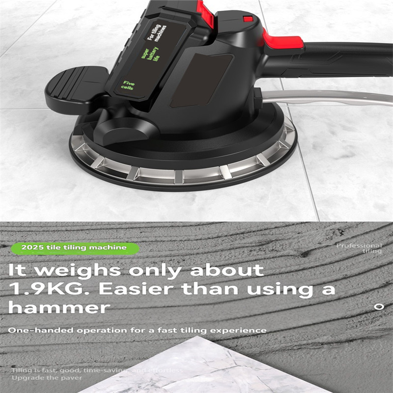 High power tile laying machine - Power Tools Vacuum reseña y precio