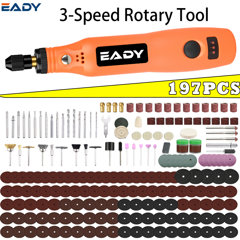 USB Cordless Rotary Tool Kit – - Power Tools Workshop reseña y precio