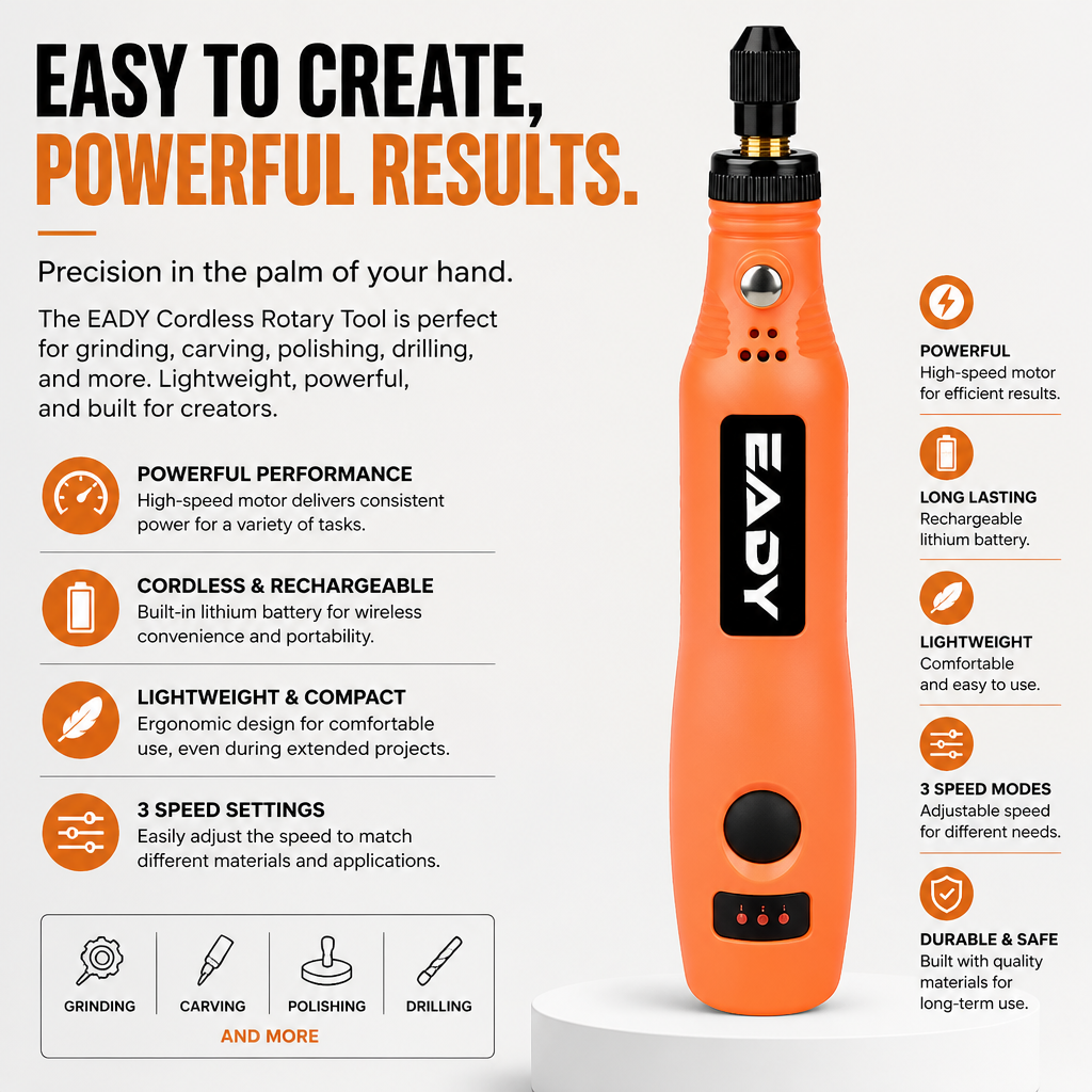 USB Cordless Rotary Tool Kit – - Power Tools Workshop reseña y precio