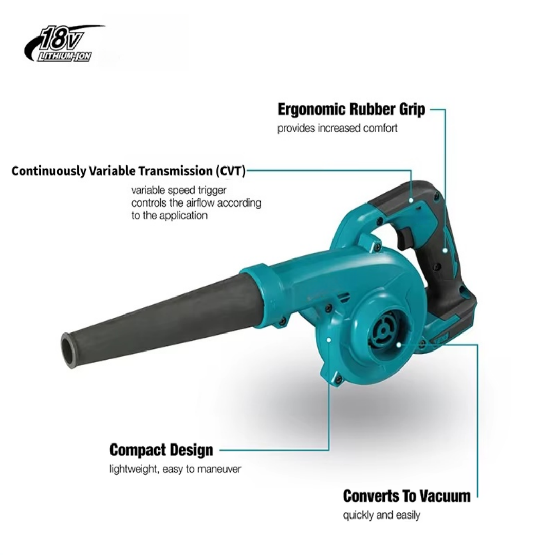 For Makita 18V Li-Ion Battery  - Vacuum Cleaner Power Tools reseña y precio