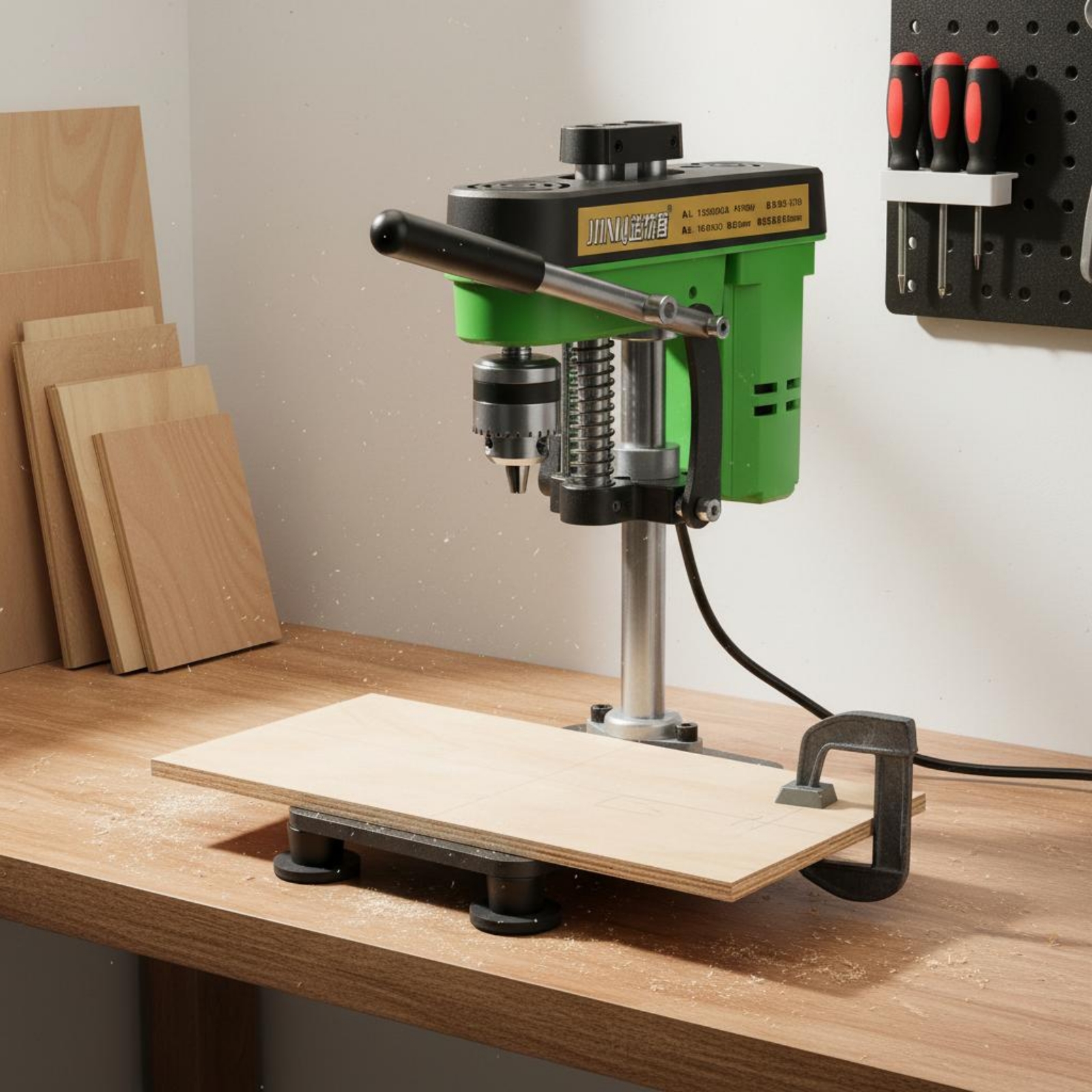 Mini Drill Press Multi-Functio - Power Tools Workshop reseña y precio