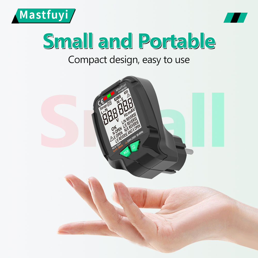 MASTFUYI FY1881 Socket Tester  - Power Tools Uk Review reseña y precio