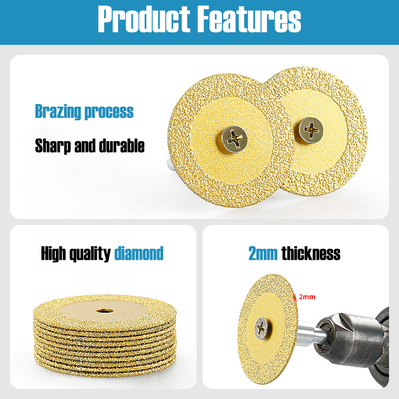 40mm Braze Diamond Saw Blade M - Power Tools Workshop reseña y precio