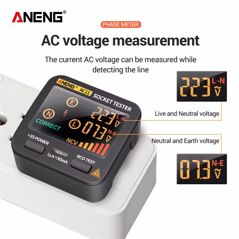 ANENG AC11 Digital Smart Socke - Power Tools Uk Review reseña y precio