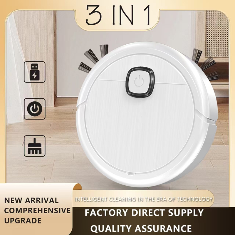 3-in-1 Automatic Sweeping Robo - Vacuum Cleaner Power Tools reseña y precio