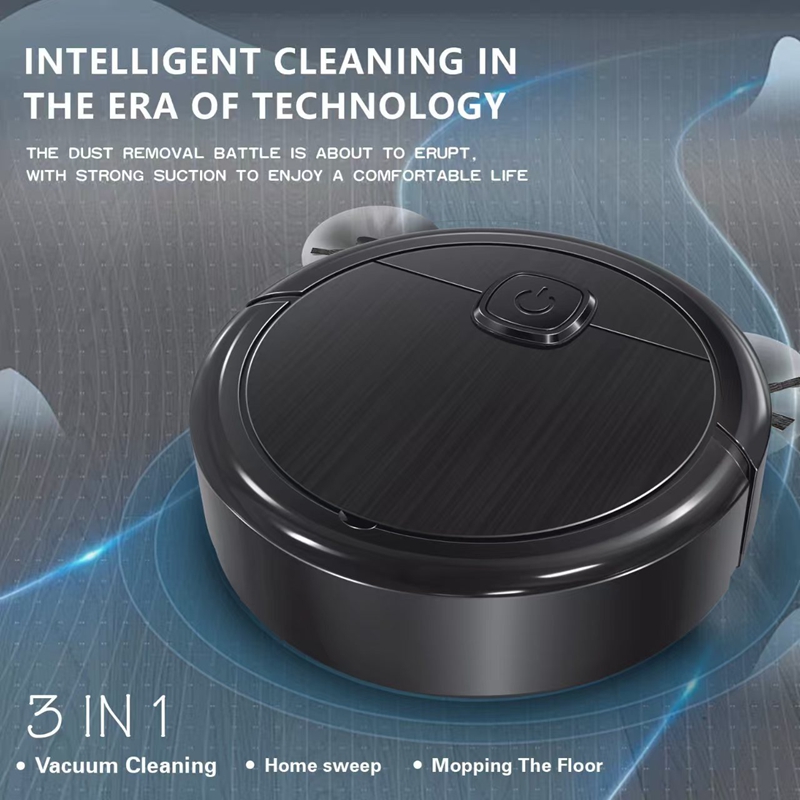 3-in-1 Automatic Sweeping Robo - Vacuum Cleaner Power Tools reseña y precio