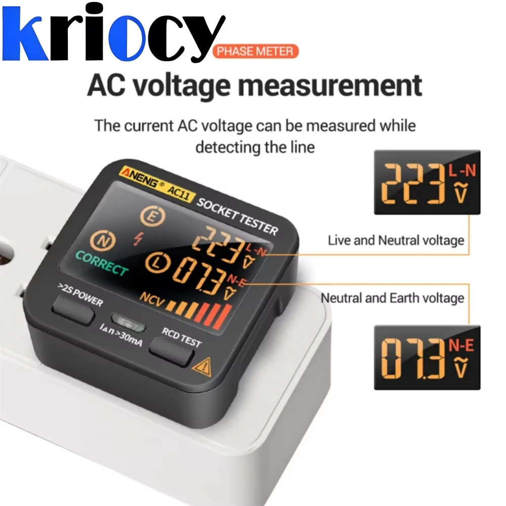 ANENG AC11 Digital Smart Socke - Power Tools Uk Review reseña y precio