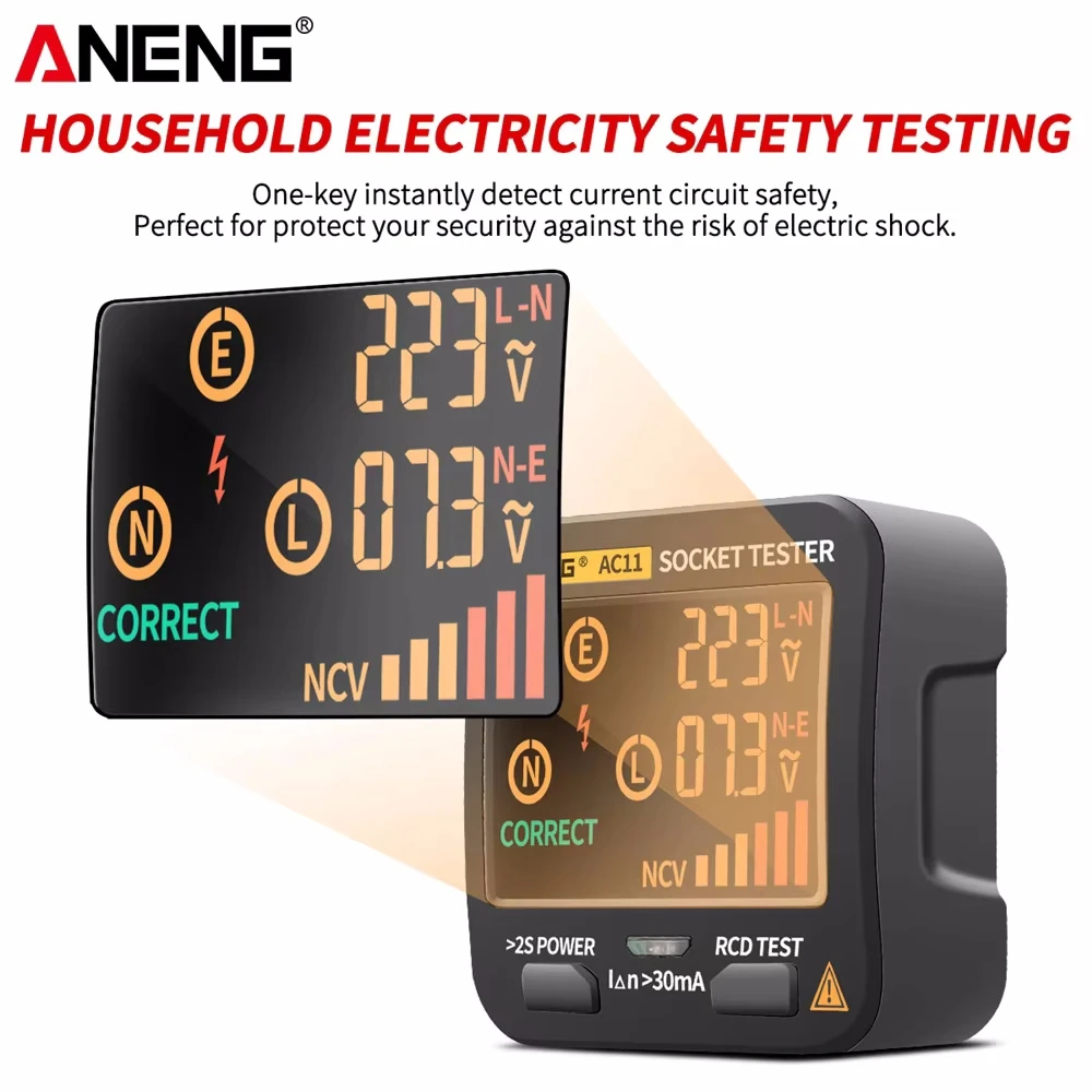 ANENG AC11 Digital Smart Socke - Power Tools Uk Review reseña y precio