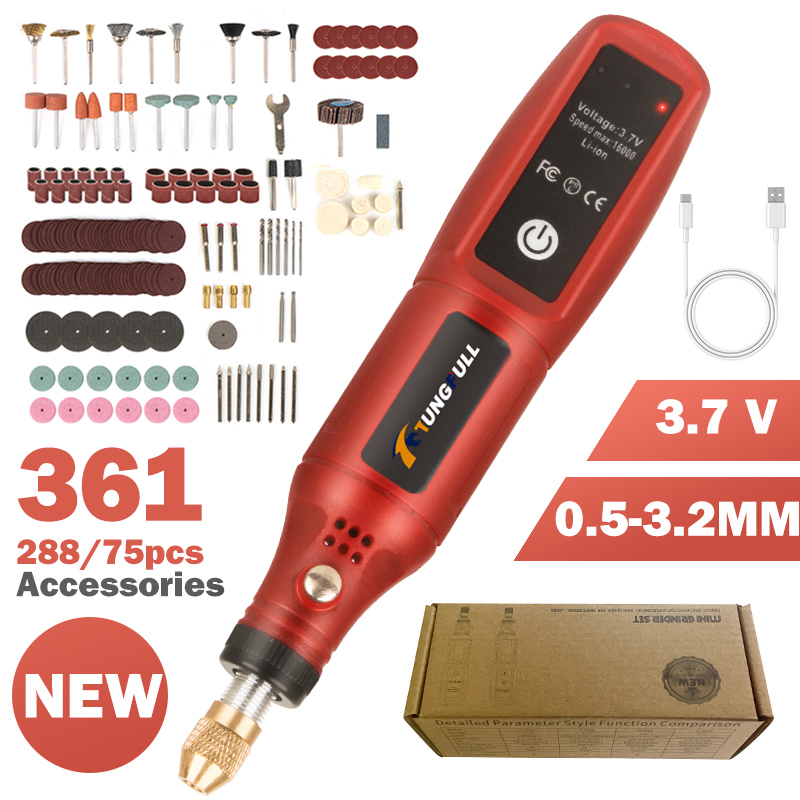 USB Rechargeable Cordless Engr - Power Tools Workshop reseña y precio