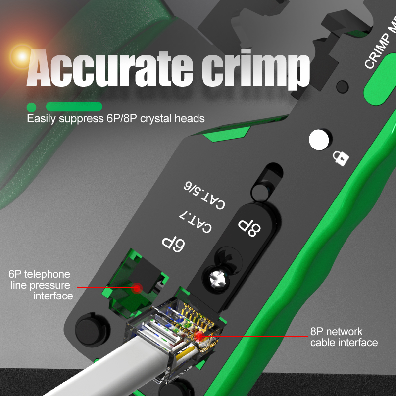 LAOA 6P 8P Network Crimping Pl - Power Tools Japan reseña y precio