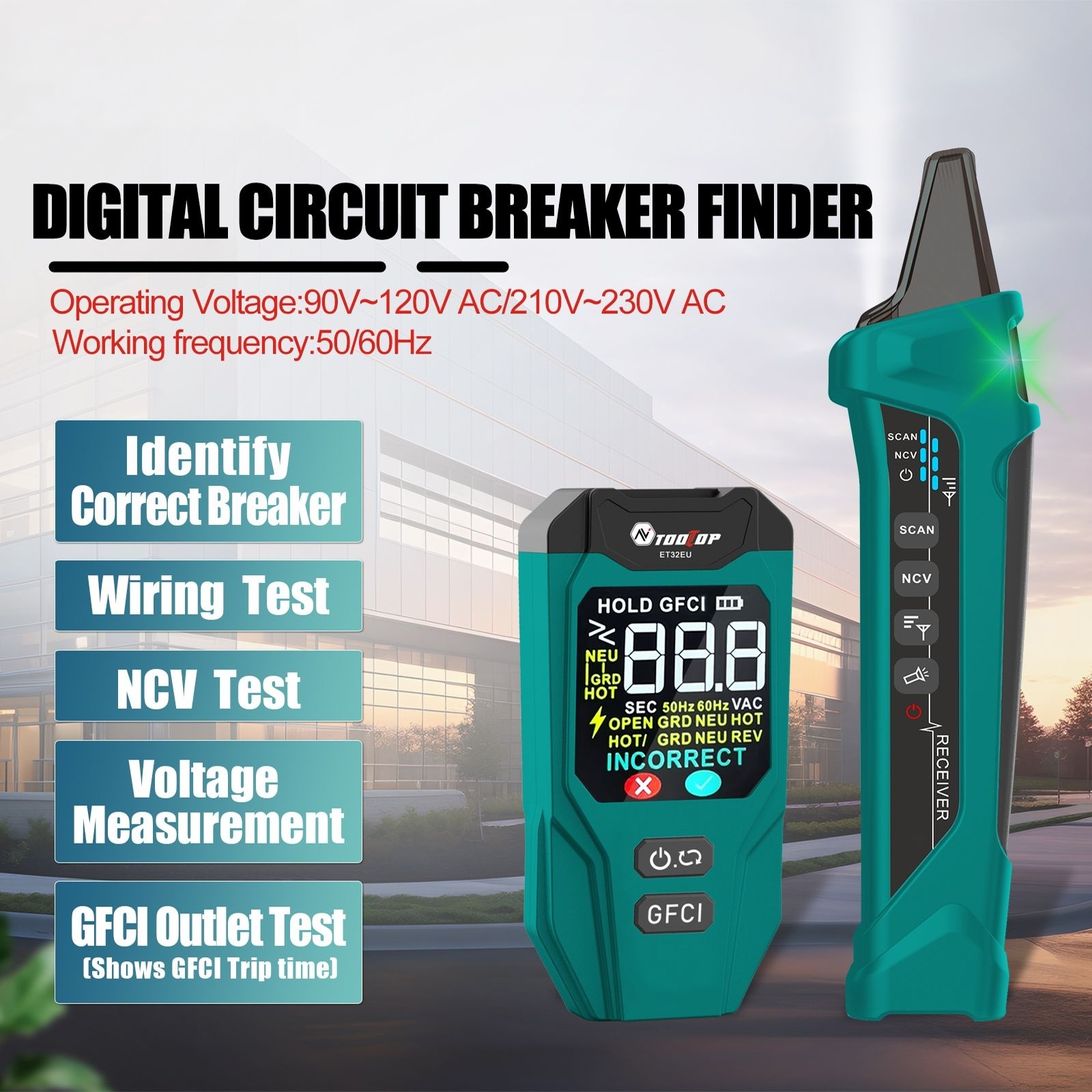 TOOLTOP ET32 Digital Circuit B - Power Tools Uk Review reseña y precio