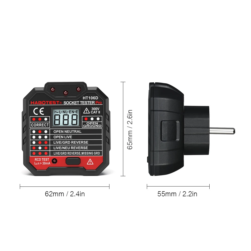 HT107 Pro Digital Socket Teste - Power Tools Uk Review reseña y precio