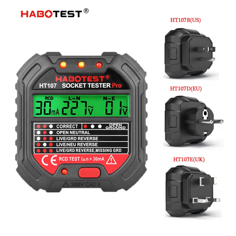 HT107 Pro Digital Socket Teste - Power Tools Uk Review reseña y precio